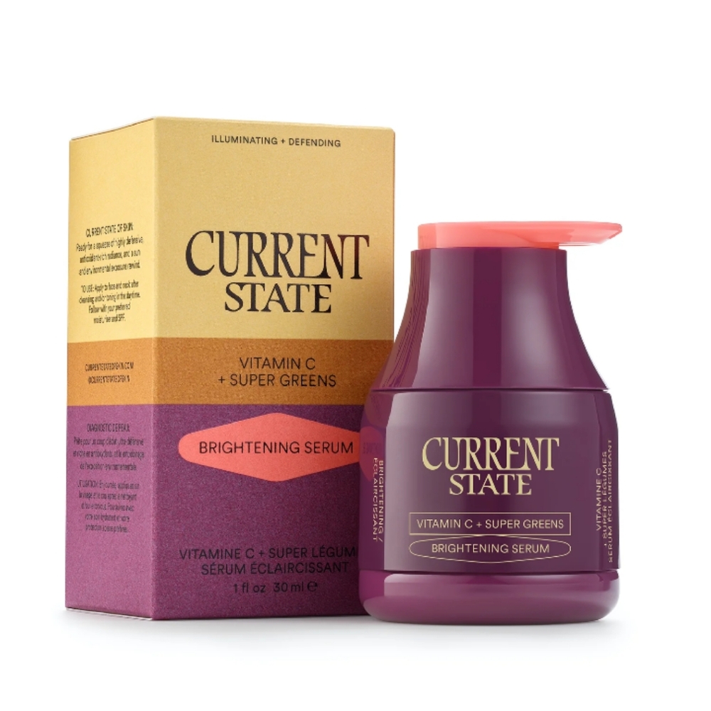 Current State Of Skin Vitamin C & Super Greens Brightening Serum 1 fl oz